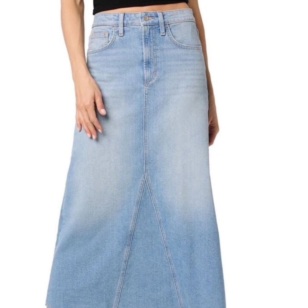 Joes Jeans Light Denim Maxi Skirt